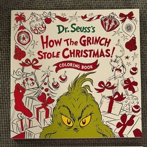 Grinch Adult Coloring Book